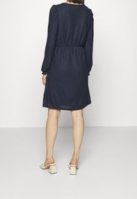 ONLY Petite Stickad klänning - dark blue