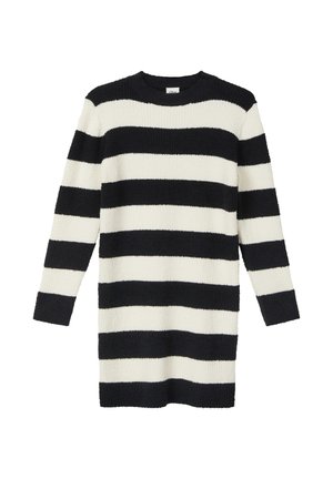Strickkleid - schwarz