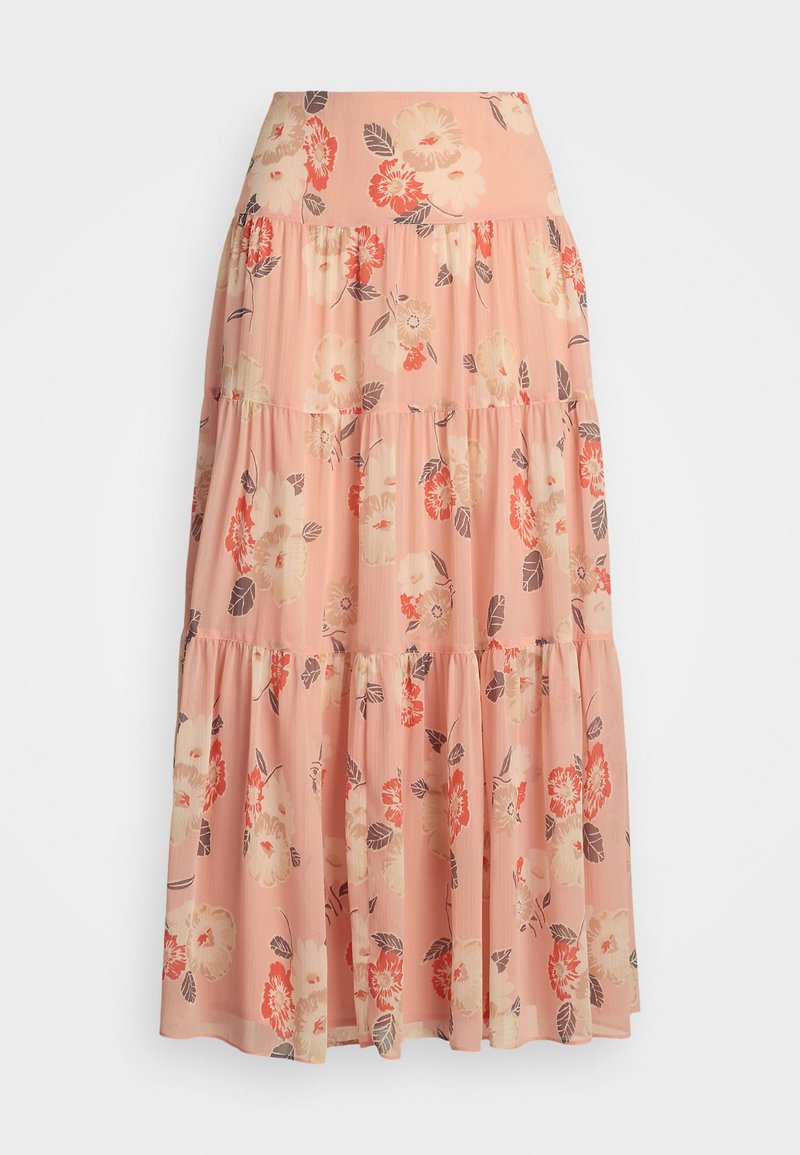 Lauren Ralph Lauren A-lijn rok donkerroze Lauren Ralph Lauren A-lijn rok donkerroze