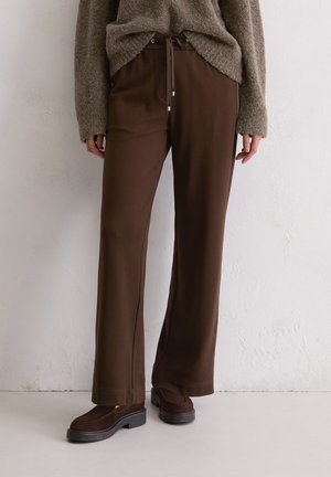 Stoffhose - shaded brown