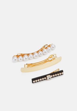 ALDO ALISSA 3 PACK - Hårstyling-accessories - black/gold-coloured