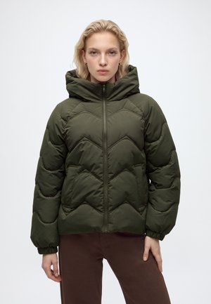 JDY, JDYPOWER HOOD PUFFER - Зимно яке - forest night