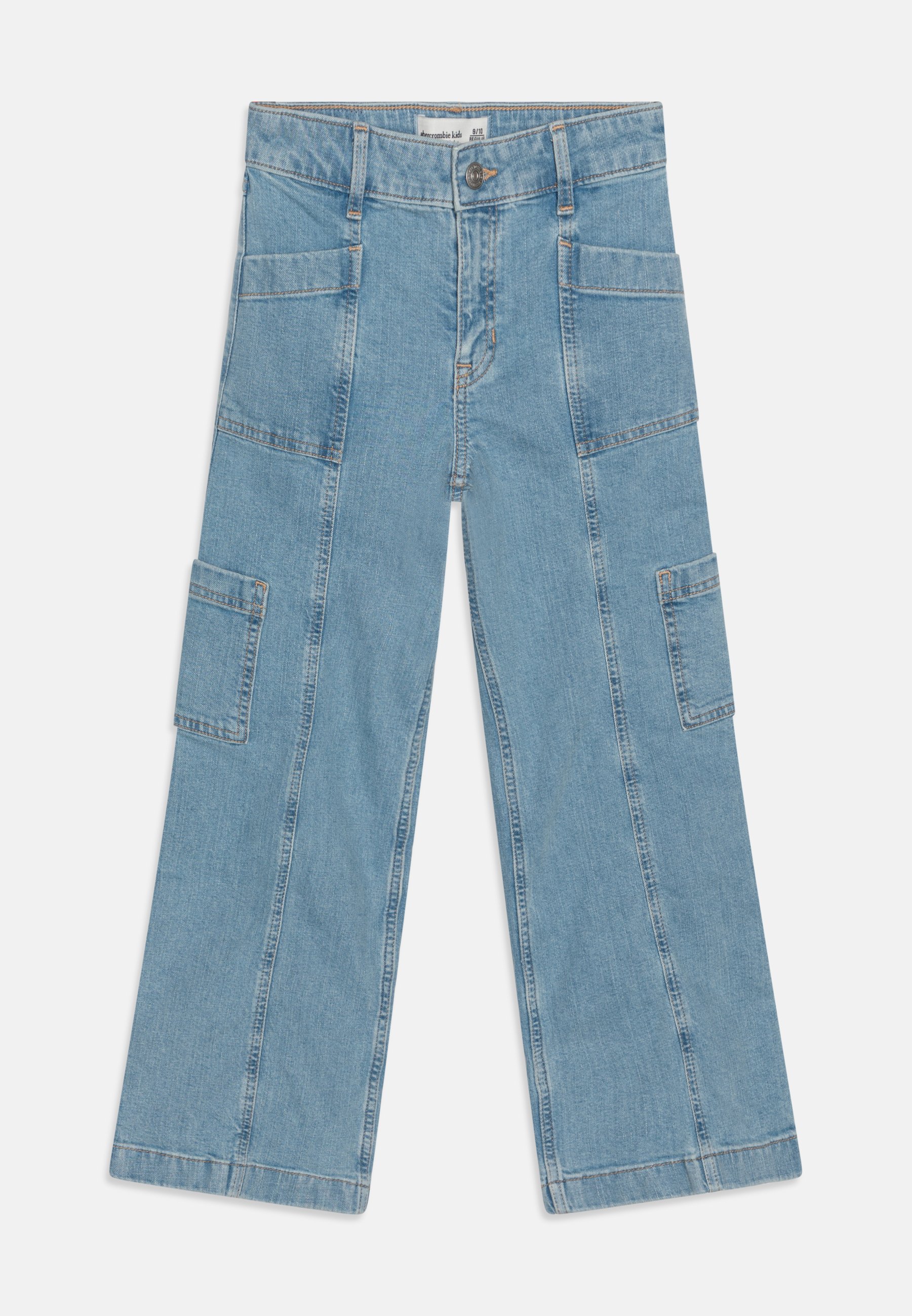 Abercrombie Fitch CLEAN UTILITY WIDE LEG Vaqueros rectos