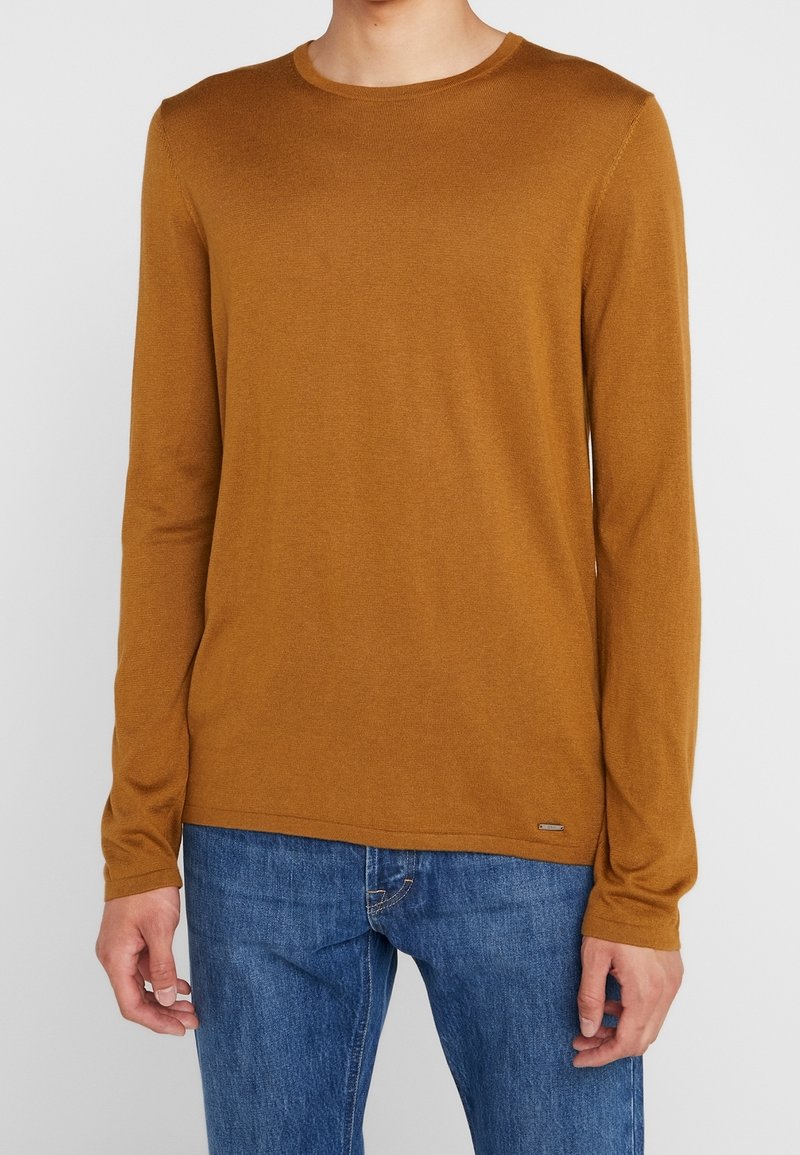 HUGO Trui - cognac