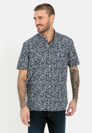 camel active KURZARM AUS REINER - Overhemd - night blue