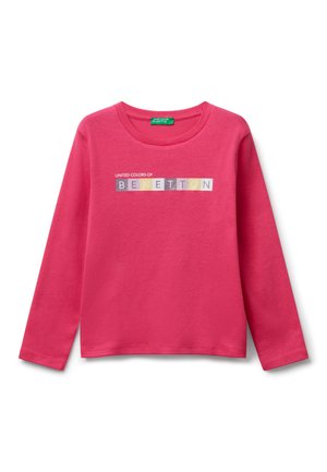 WITH GLITTERY LOGO IN  - Langarmshirt - violet