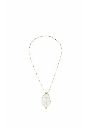 Necklace - blanc