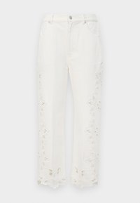 CAVINA - Relaxed fit jeans - white