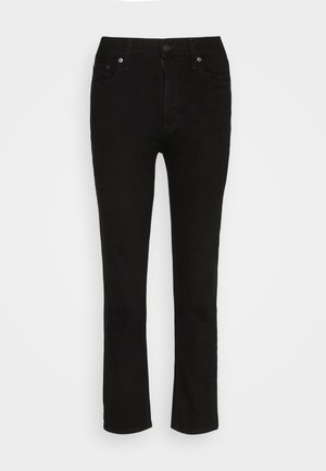 GAP CHEEKY STRAIGHT CRANE - Tiesaus kirpimo džinsai - black wash