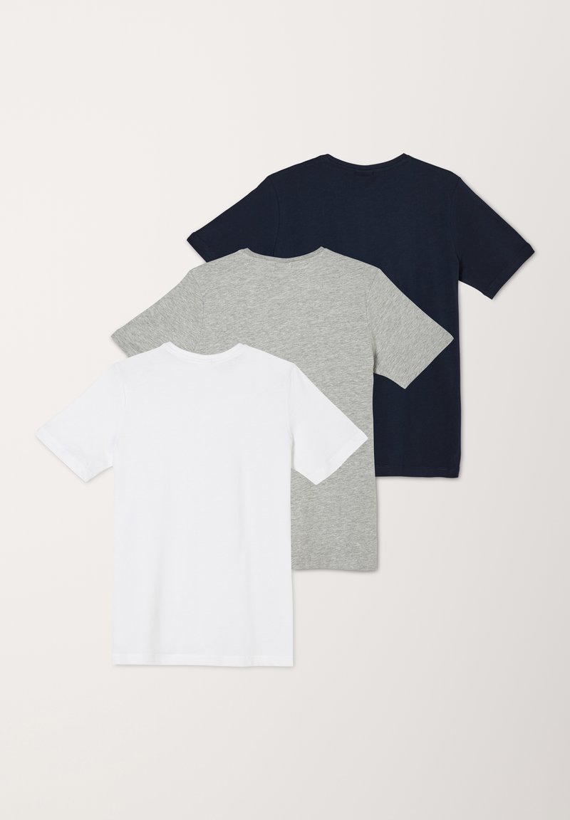 Kinder T-Shirts | s.Oliver 3PACK T-Shirt basic white grey blue/weiß - WE58642 Kinder T-Shirts | s.Oliver 3PACK T-Shirt basic white grey blue/weiß - WE58642