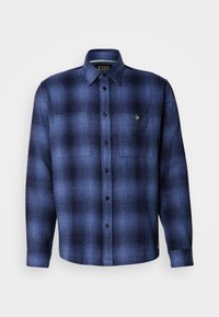Scotch & Soda SHADOW CHECK SHIRT - Shirt - peacoat