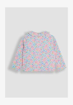 JoJo Maman Bébé Ľahká bunda - lilac purple floral