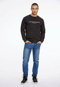 Lindbergh O-NECK - Felpa - black