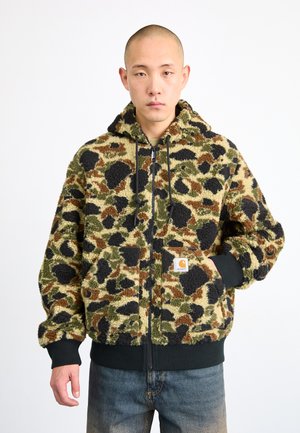 Carhartt WIP ACTIVE LINER - Fleecejakke - green