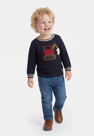 Hust & Claire PILOU BACKHOE - Strikkegenser - more navy