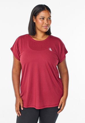 T-shirt - bas - tibetan red