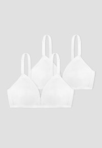 DORINA TIFFANY NON PADDED 2 PACK - Trokutasti grudnjak - white/white