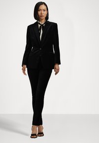 Lauren Ralph Lauren Petite STRETCH VELVET BLAZER - Blazer - black