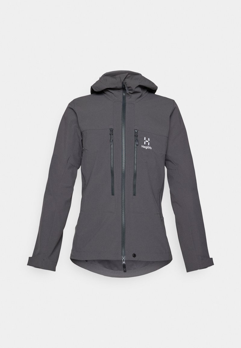 Haglöfs Softshelljas donkergrijs
