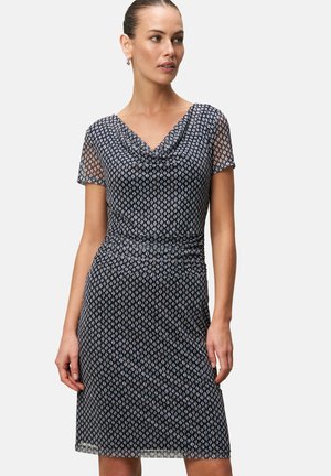Jersey dress - bluecream