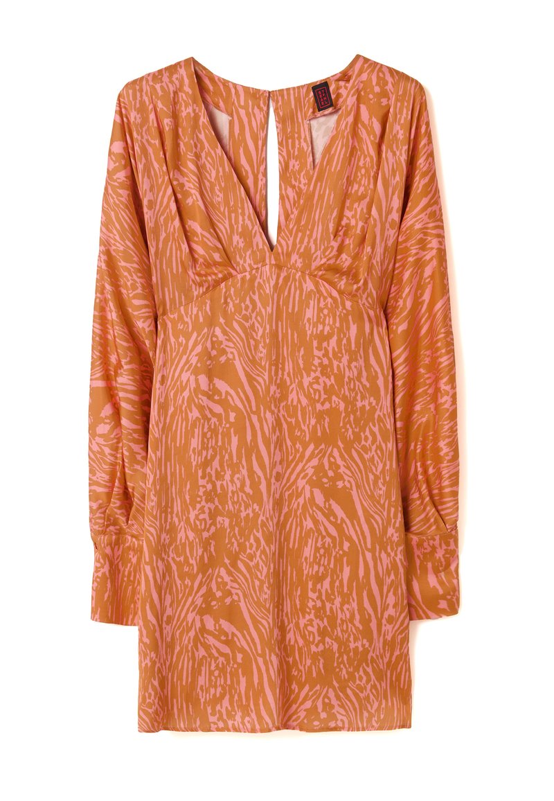 Stefanel Jurk oranje Stefanel Jurk oranje