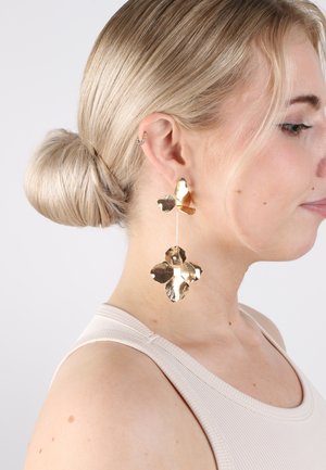 TRISA Accessoires STATEMENT EARRINGS - Orecchini - bronze gold-coloured