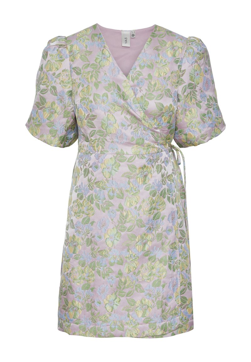 YAS Cocktailjurk donkerroze