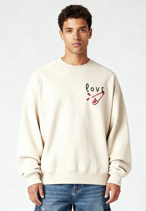 Sweatshirt - off-white