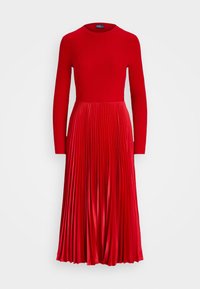 LONG SLEEVE DAY DRESS - Maksikleit - red