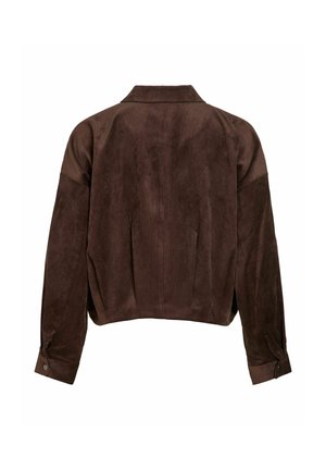 VILA, JACKET VICOURDIE CORDUROY - Veste légère - coffee bean