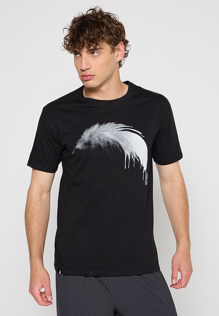 PATRIZIA PEPE T-shirt print zwart