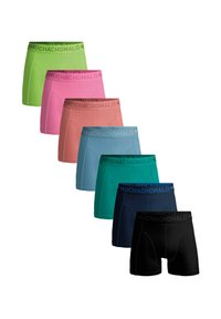 MUCHACHOMALO 7-PACK - Trumpikės - black blue green pink