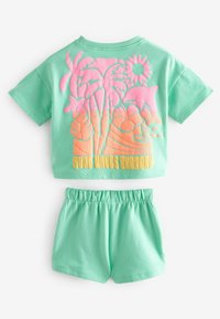 Next SHORT SLEEVE AND SET - REGULAR FIT - Pantaloni sportivi - blue dolphin