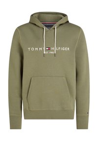 Tommy Hilfiger Jersey con capucha - dark green