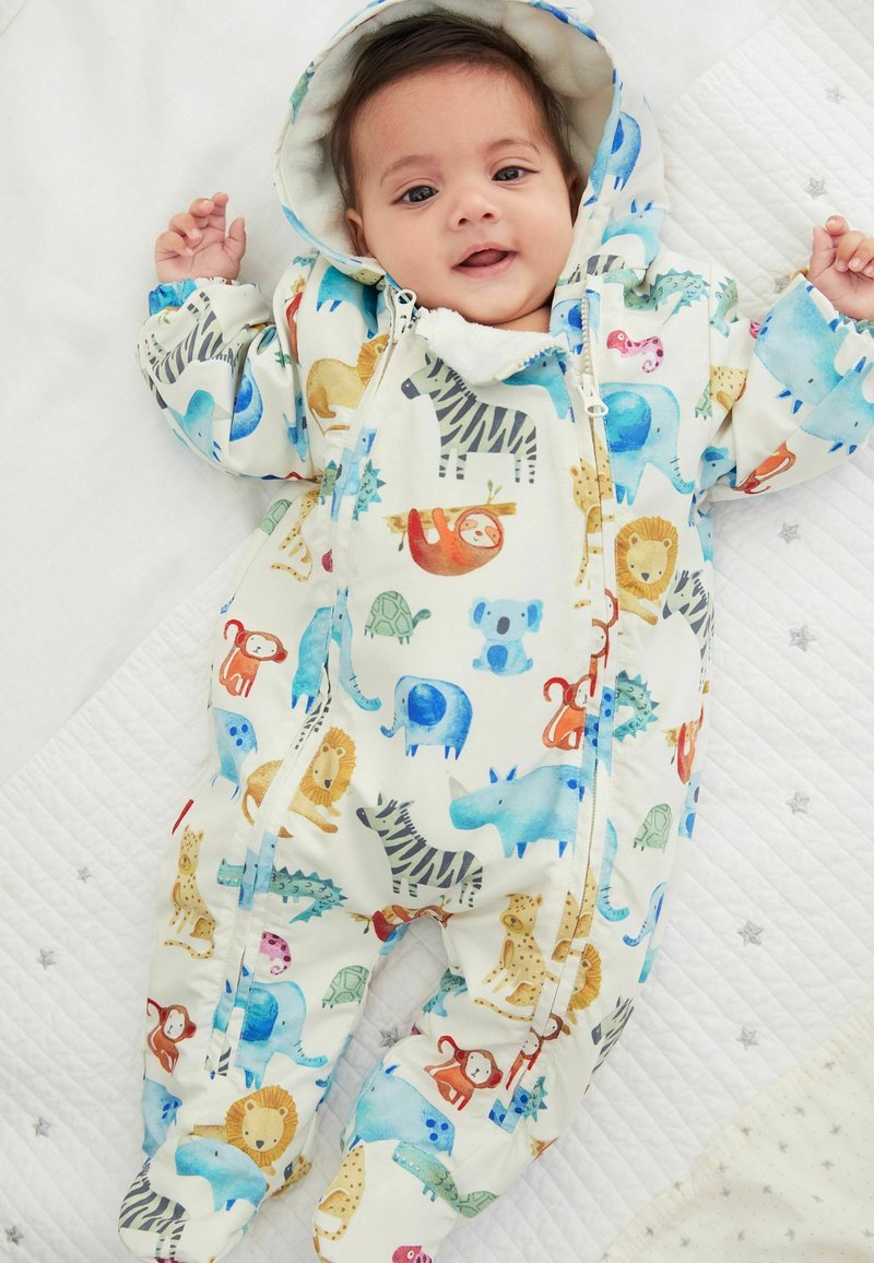 Next LIGHTWEIGHT BABY ALLINONE PRAMSUIT Jumpsuit animal print