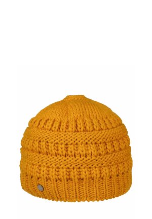 Lierys MIT ZOPFLOCH FÜR PFERDESCHWANZ - Beanie - senf