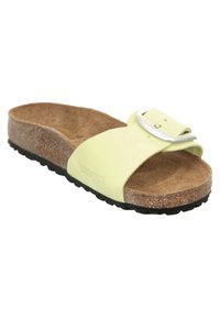 Birkenstock MADRID BIG BUCKLE LENB - Sandals - faded lime