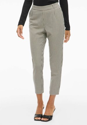 HIGH WAIST KARIERTE - Hlače - birch