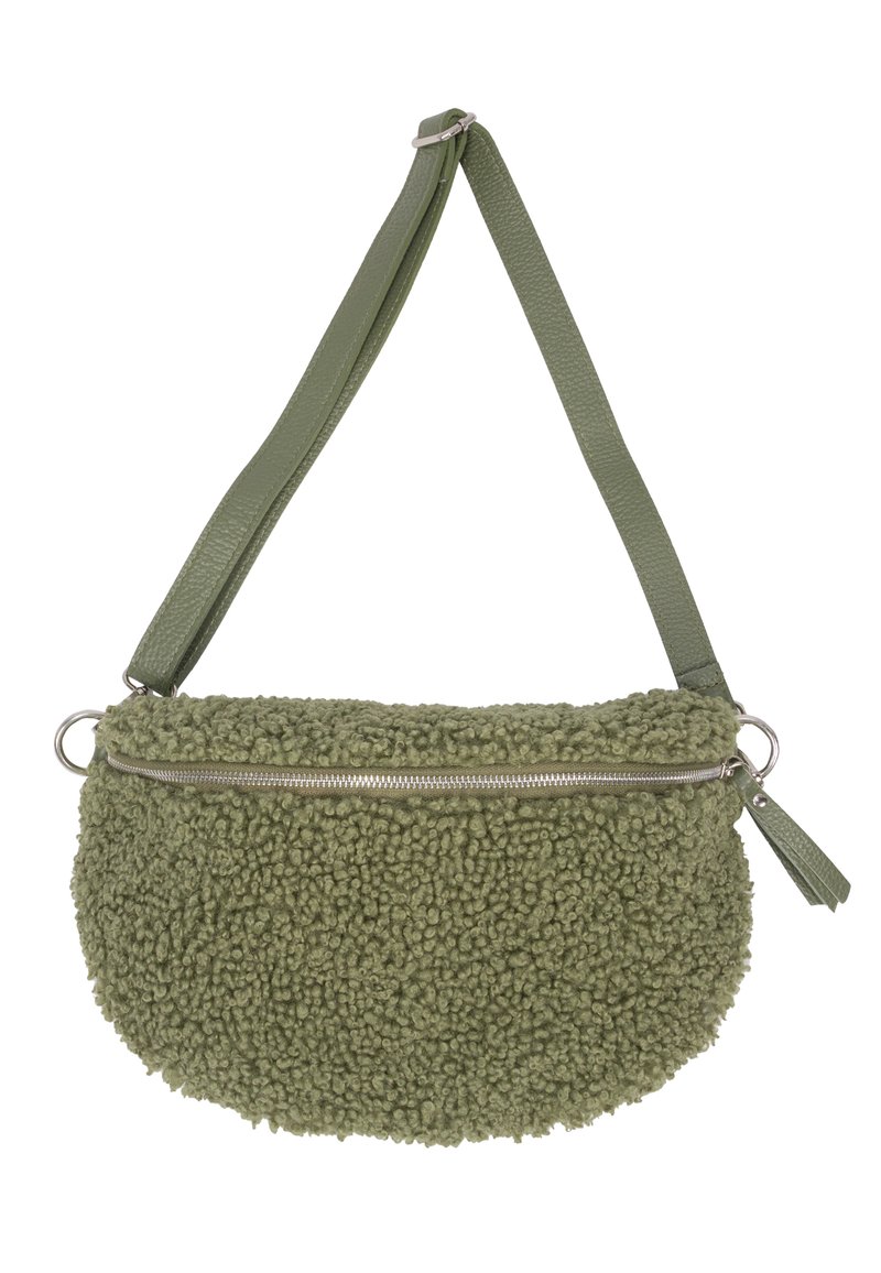 Seasons of April FLUFFY - Umhängetasche - olive