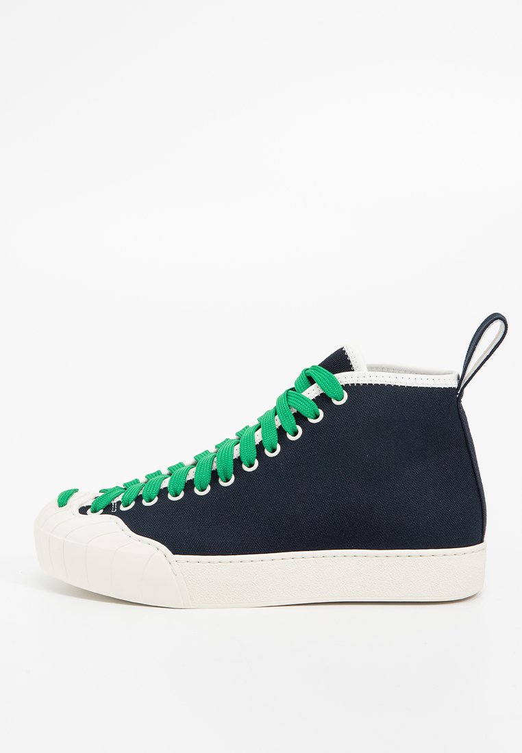Sunnei Sneakers hoog donkerblauw