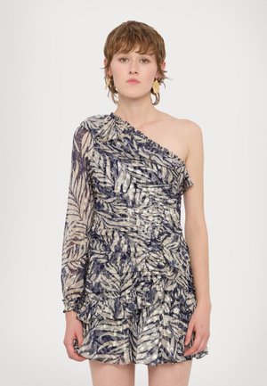 MICRO  DRESS - Vestido de fiesta - midnight/beige