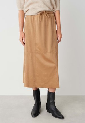MIDI RINGA - Gonna a campana - creamy camel