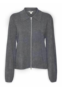 Vero Moda VMHANNA  - Kardiganas - dark grey melange