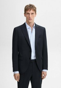 Massimo Dutti PLAIN - Giacca elegante - dark blue