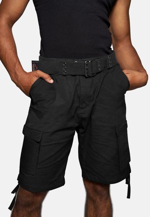 normani Outdoor Sports SOMMER KALAHARI MIT GÜRTEL WADI - Shorts - schwarz