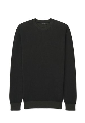 Calliope, MAGLIA TINTA UNITA - Jumper - nero ultrablack