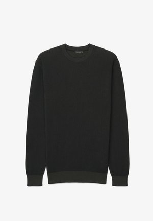 Calliope, MAGLIA TINTA UNITA - Jumper - nero ultrablack