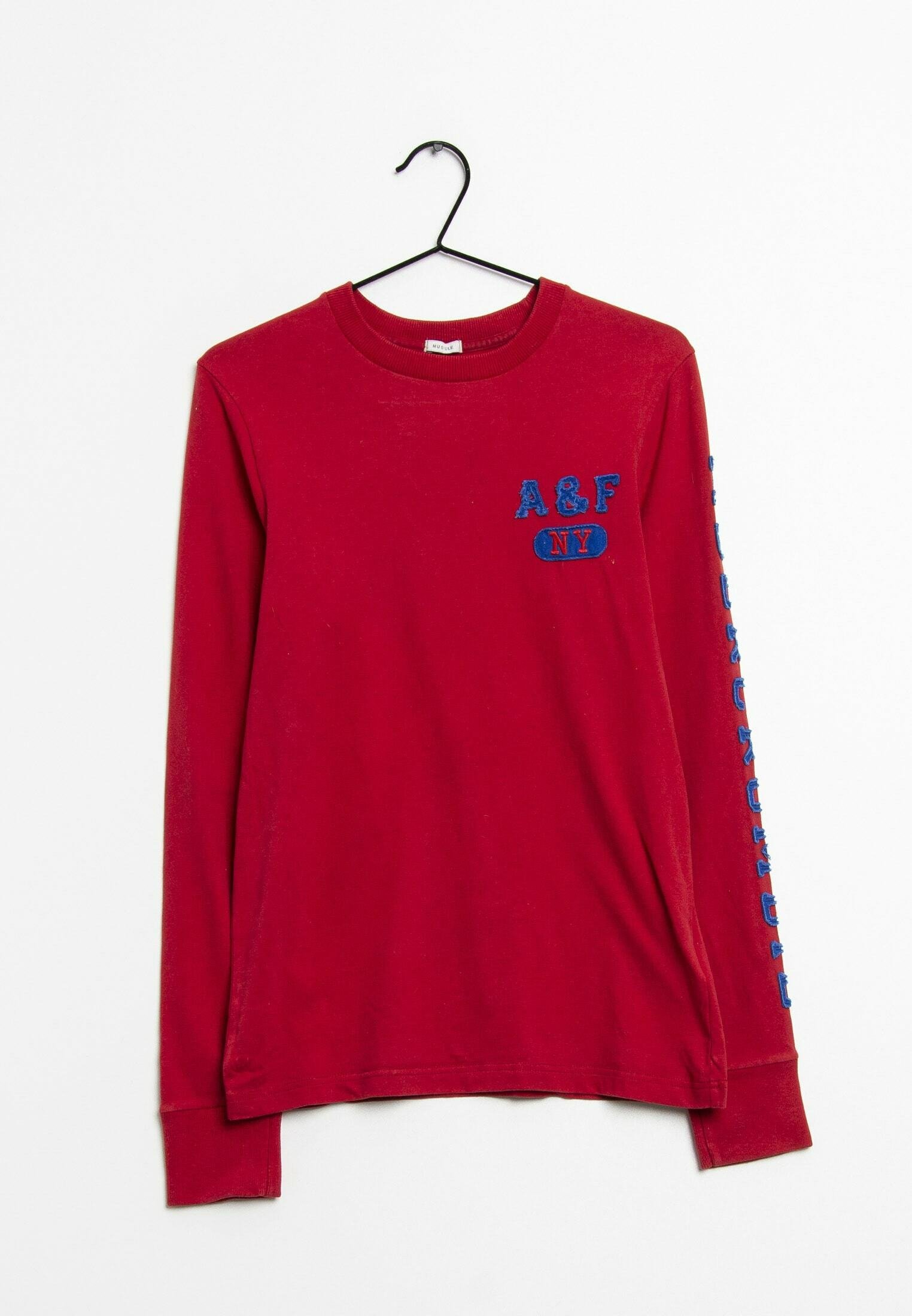 Abercrombie \u0026 Fitch Sudadera - red/rojo - Zalando.es