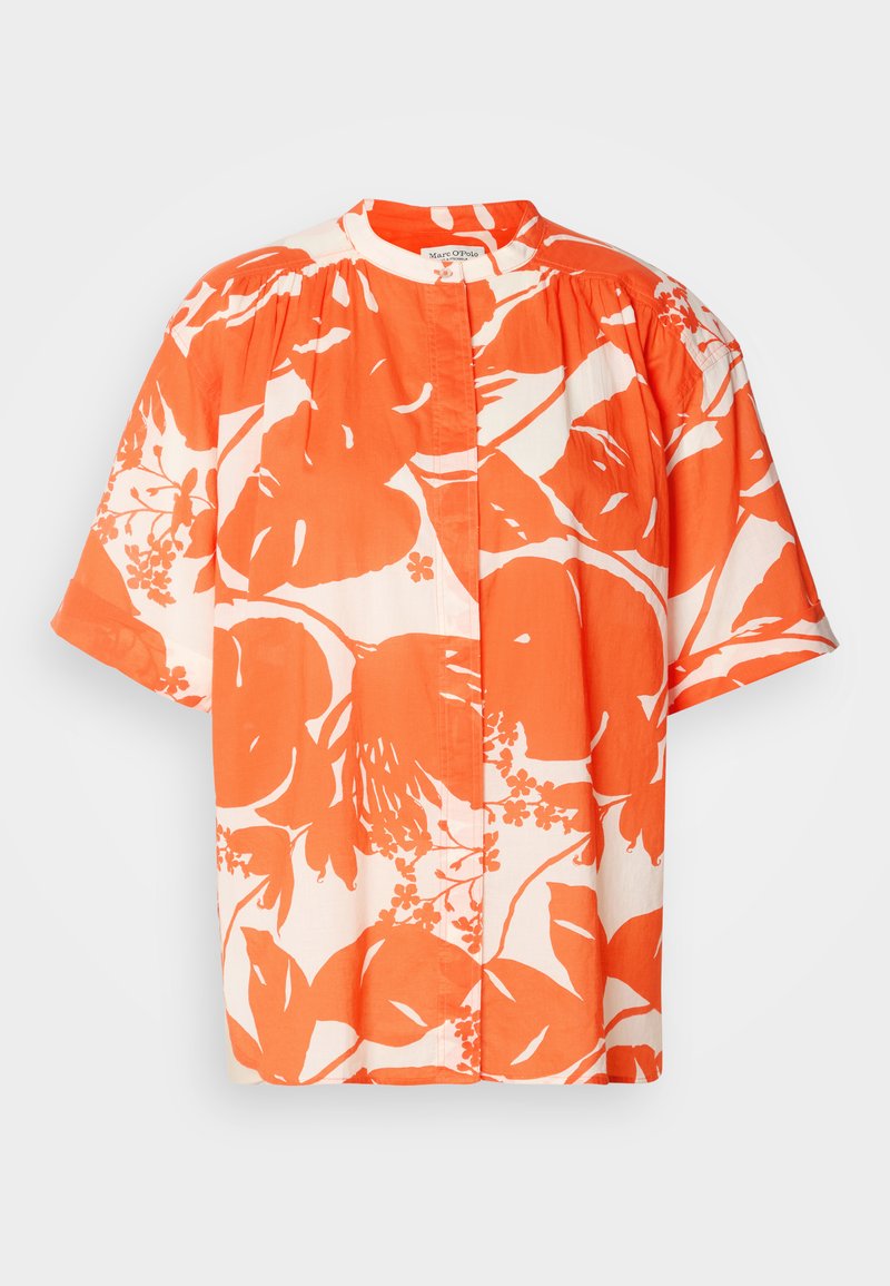 Marc O’Polo Overhemdblouse koraalrood Marc O’Polo Overhemdblouse koraalrood
