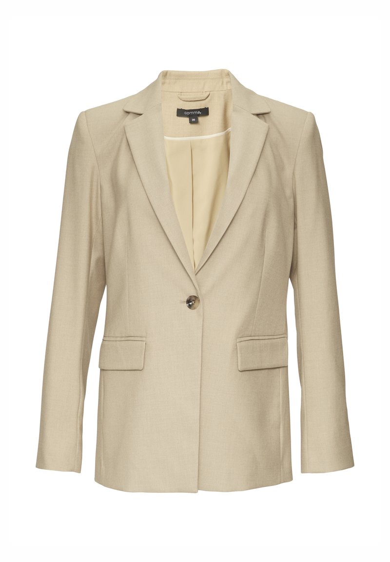 comma Blazer beige mêleerd comma Blazer beige mêleerd
